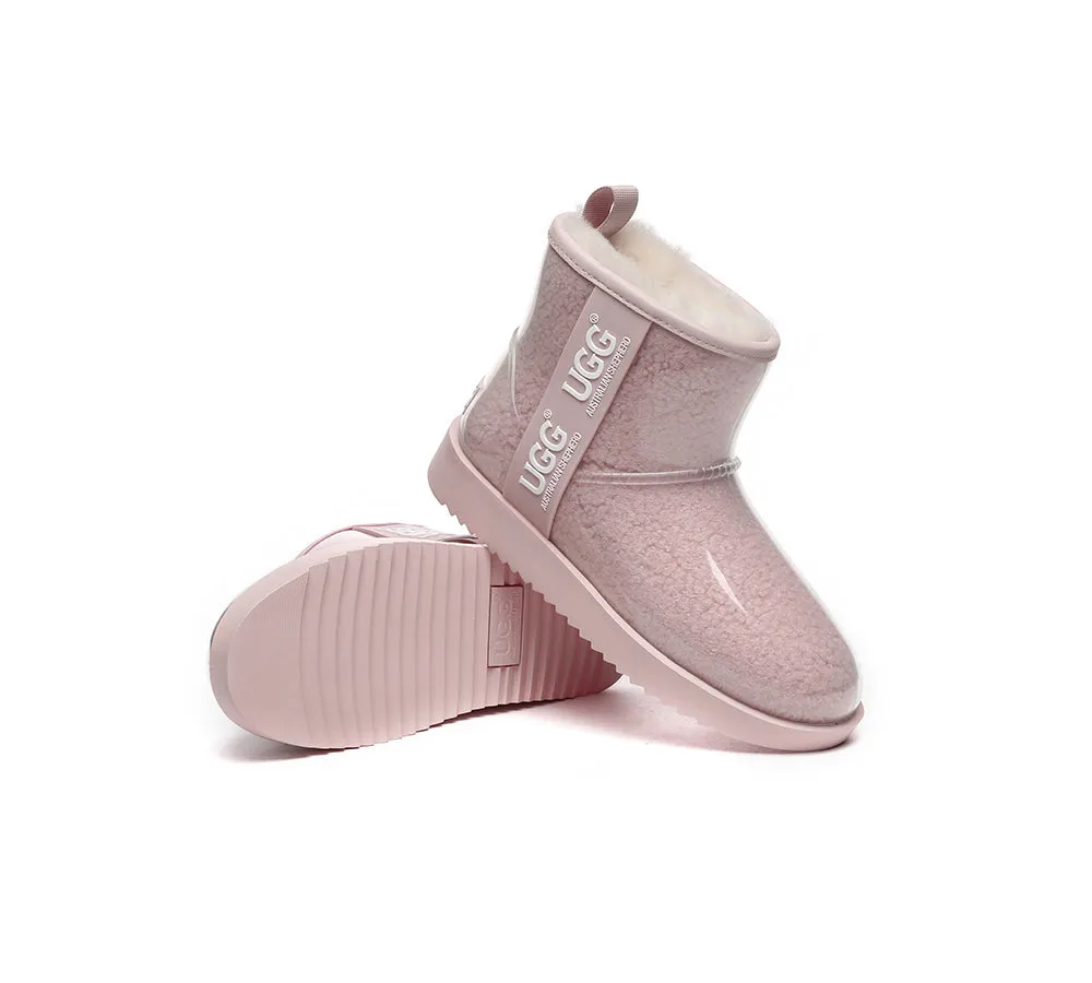 AUSTRALIAN SHEPHERD® UGG Boots Women Clear Waterproof Shearling Coated Classic