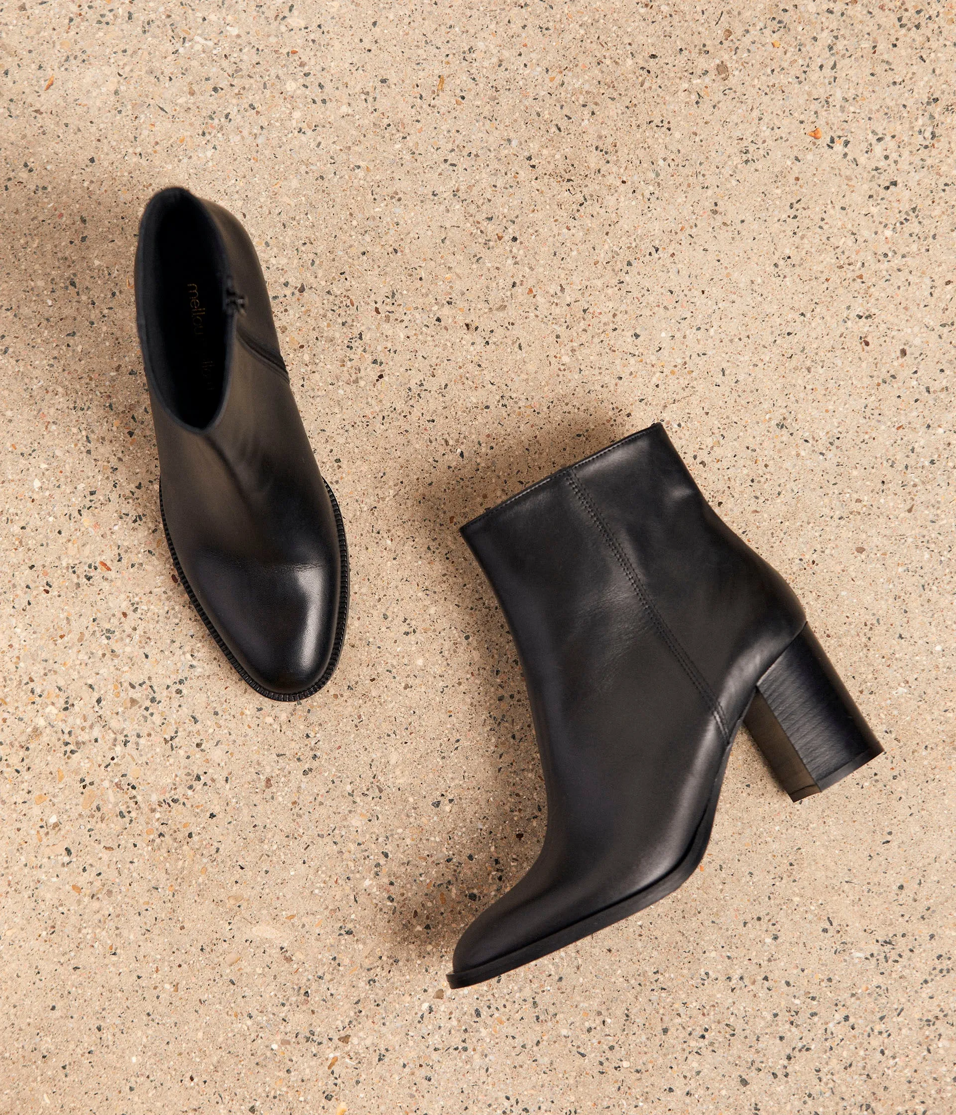 Boots talon noires Ainoa