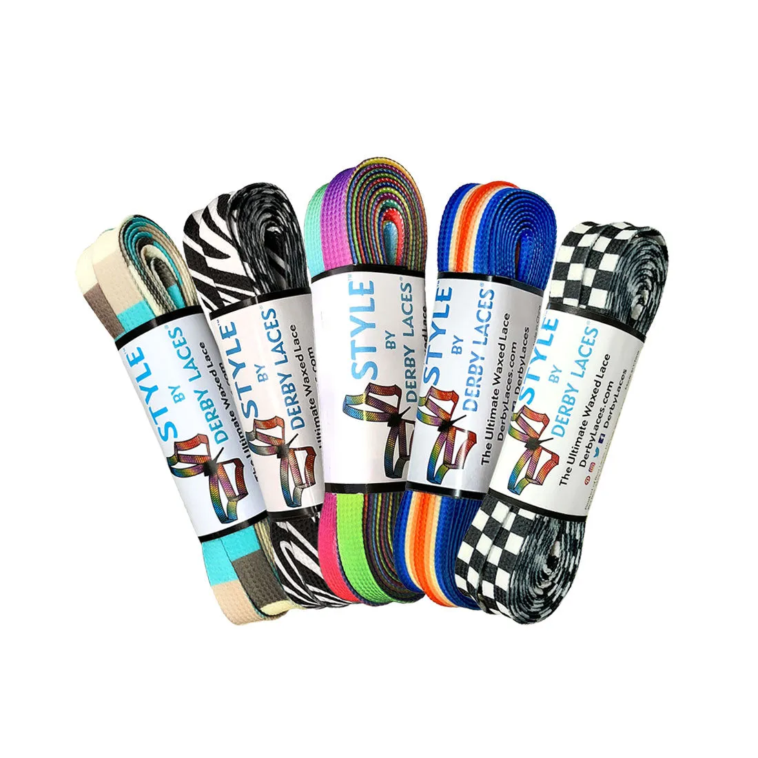 Derby Laces Style 54in Pair